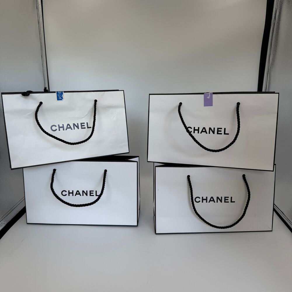 Authentic Chanel Gift Bag for Wallets - Set of 4